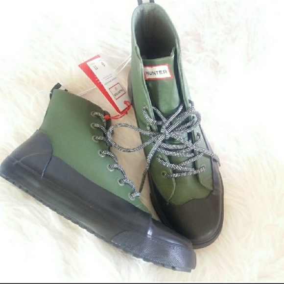 Hunter Unisex Canvas Sneakers waterproof  G - Picture 8 of 8